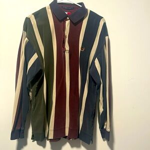Vintage stripped Tommy Hilfiger long sleeve men’s size large
